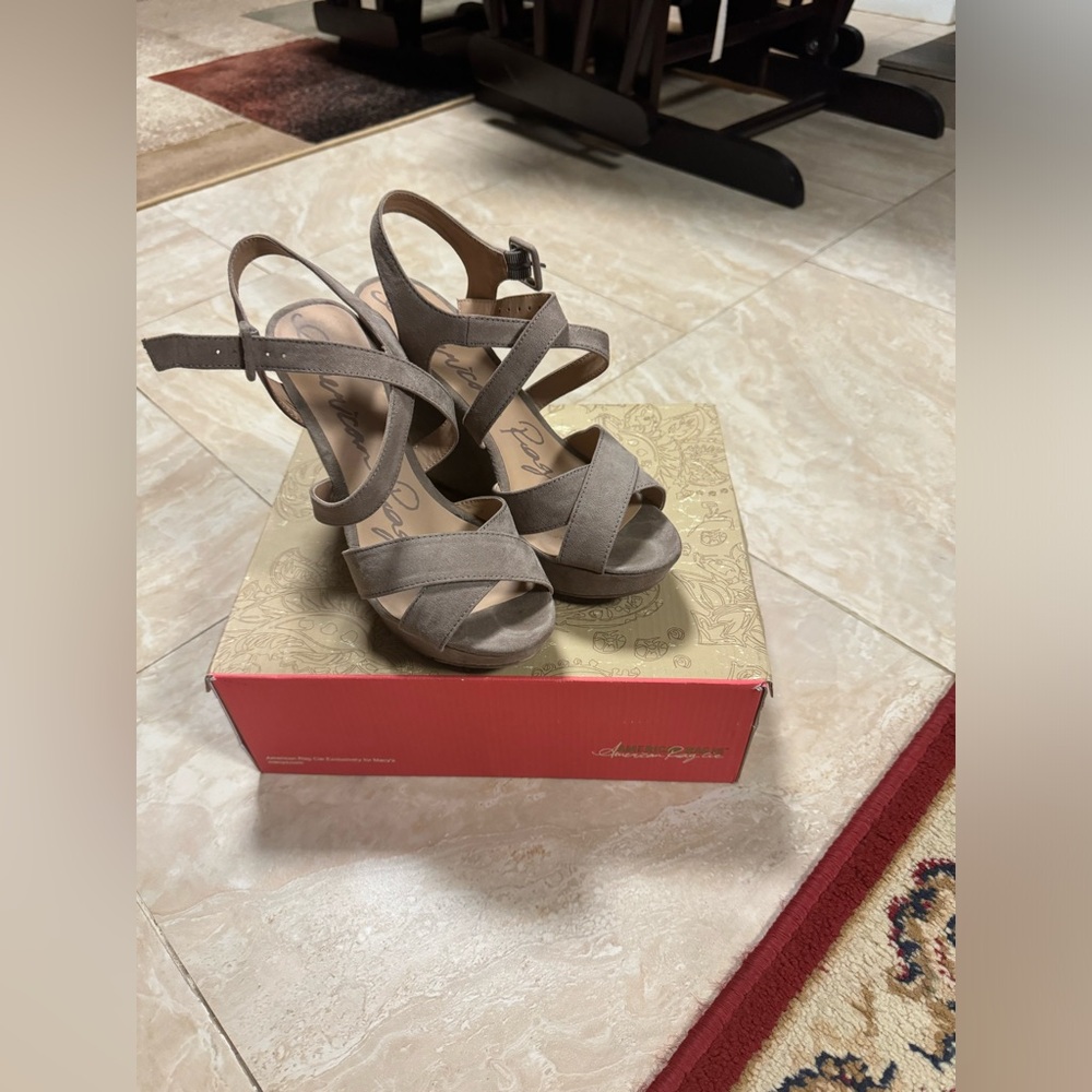 Nude sandals